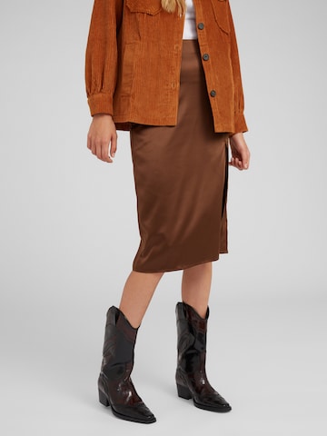 EDITED Skirt 'Nathan' in Brown