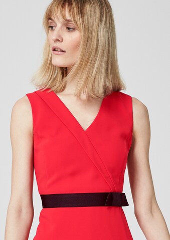 s.Oliver BLACK LABEL Kleid in Rot