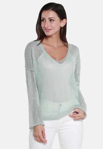 Usha Sweater in Green: front