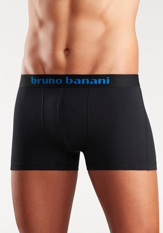 BRUNO BANANI Boxershorts i svart: framsida