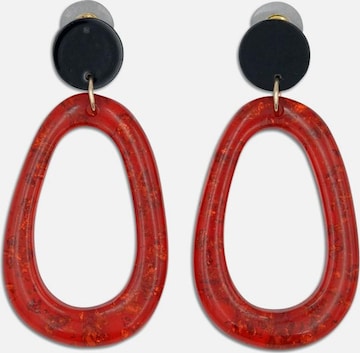 J. Jayz Earrings in Red: front