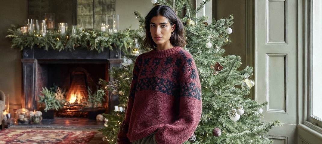 Des pulls douillets pour les fêtes de fin d'année