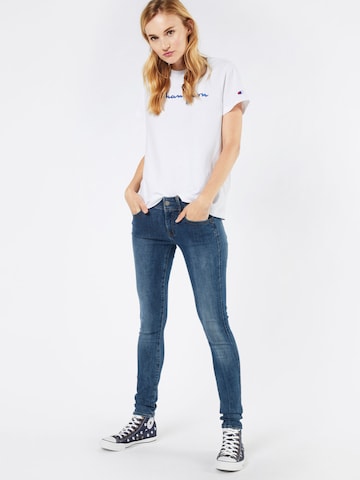 G-Star RAW Skinny Jeans i blå: forside