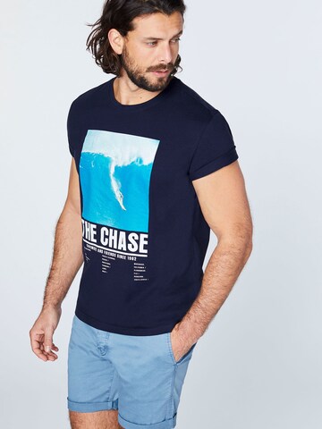 Coupe regular T-Shirt fonctionnel CHIEMSEE en bleu