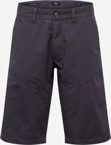 regular Pantaloni di s.Oliver in nero: frontale