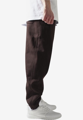 Urban Classics Tapered Pants in Brown