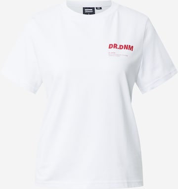 Dr. Denim T-Shirt 'Tasya' in Weiß: predná strana