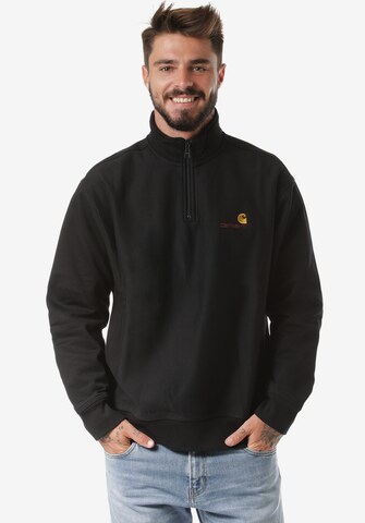 Carhartt WIP Средняя посадка Свитшот в Черный: спереди