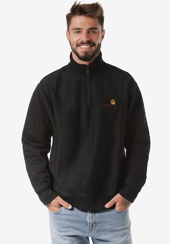 Carhartt WIP Regular Fit Sweatshirt in Schwarz: predná strana