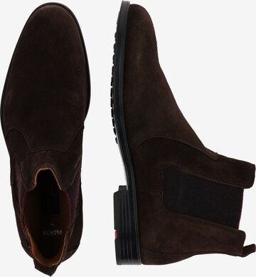 LLOYD Chelsea boots 'Patron' in Bruin: zijkant