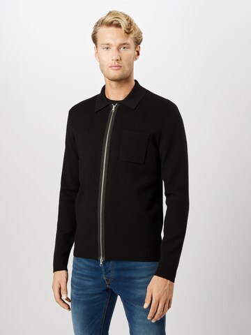 Samsøe Samsøe Regular Fit Cardigan 'Guna' i sort: forside