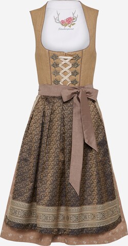 STOCKERPOINT Dirndl 'Molina' in Braun: predná strana