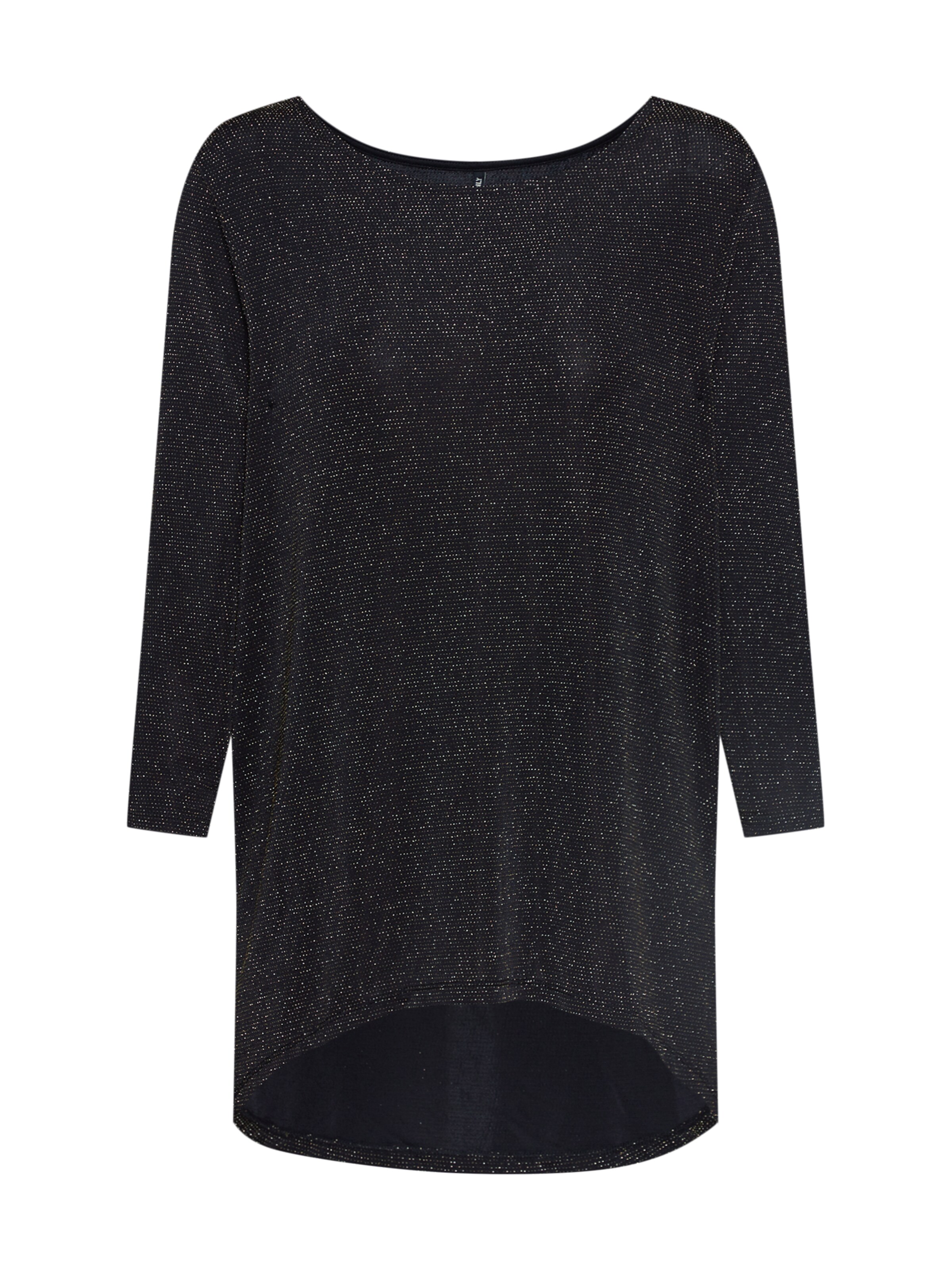 ONLY Shirt 'QUEEN' in gold / schwarz: Frontalansicht