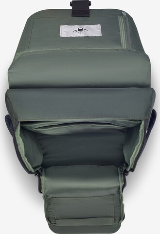 Delsey Paris Backpack 'Securflap' in Green