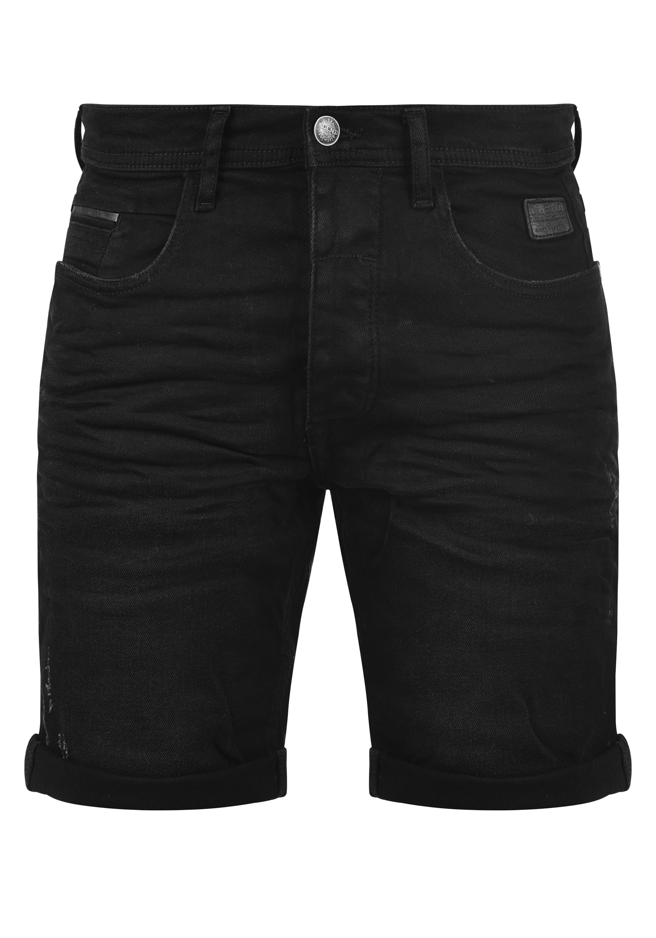 BLEND - Slimfit Calças de ganga 'Martels' em preto: frente
