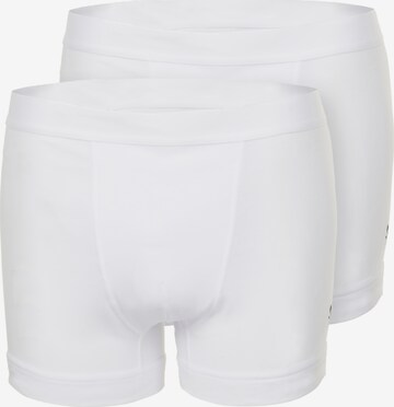 Boxers 'Schwarze Rose' SEIDENSTICKER en blanc : devant