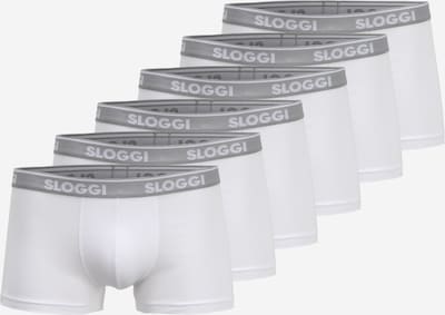 SLOGGI Boxershorts 'men GO ABC' i grå / off-white, Produktvy