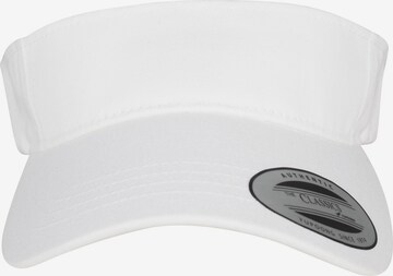 Cappello da baseball di Flexfit in bianco