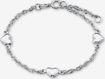 AMOR Bracelet 'Herz' in Silver: front