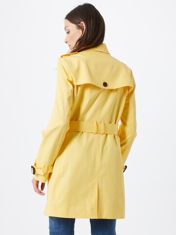 Palton de primăvară-toamnă de la TOMMY HILFIGER pe galben