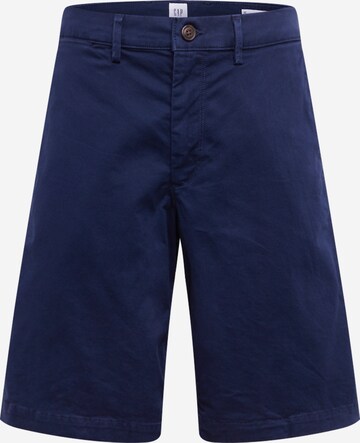 GAP Chino in Blauw: voorkant