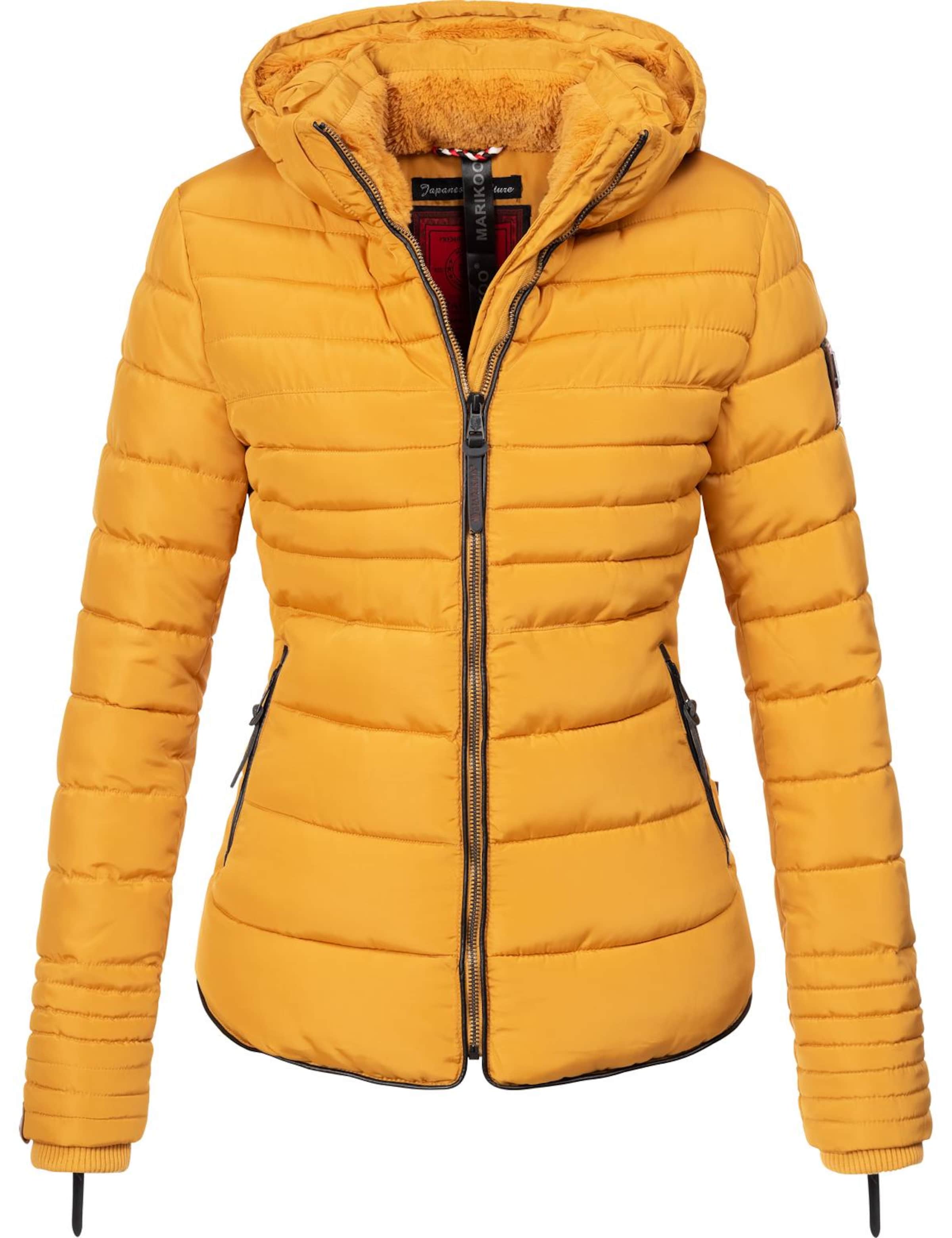 MARIKOO Talvejope 'Amber', värv kollane: eest vaates