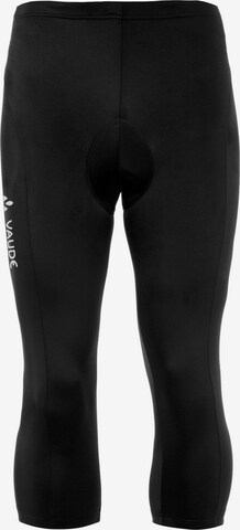 VAUDE Skinny Workout Pants 'Acitve' in Black: front