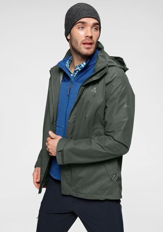 Schöffel Outdoor jacket 'Easy' in Green: front