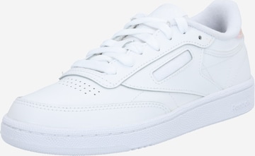 Reebok - Zapatillas deportivas bajas en blanco: frente