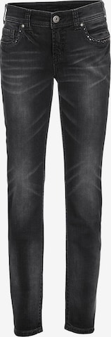 heine Jeans in Black: front