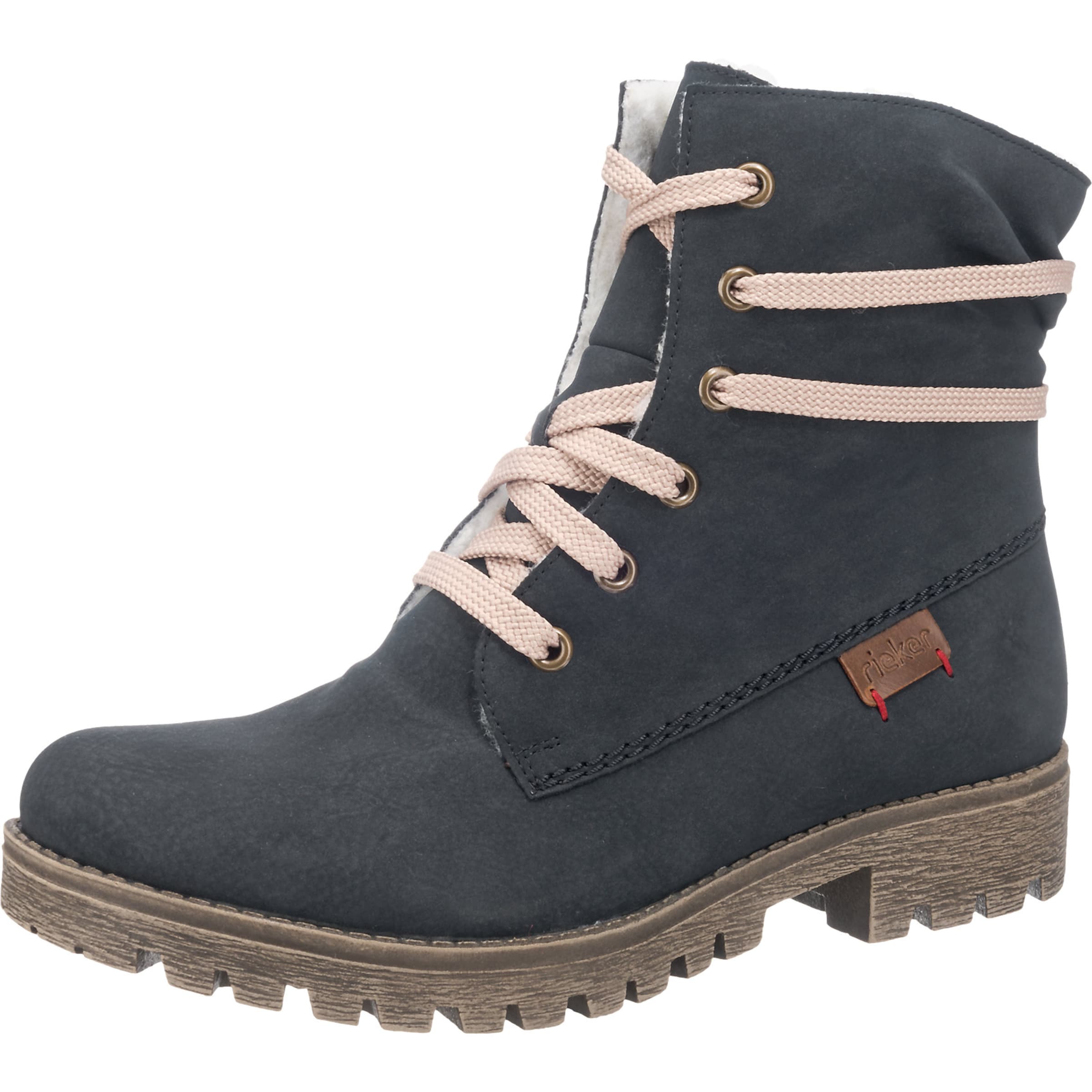 Rieker Boots in Blauw: voorkant