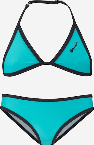 BENCH Triangel Bikini in Blauw