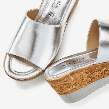 LASCANA Mules in Silver