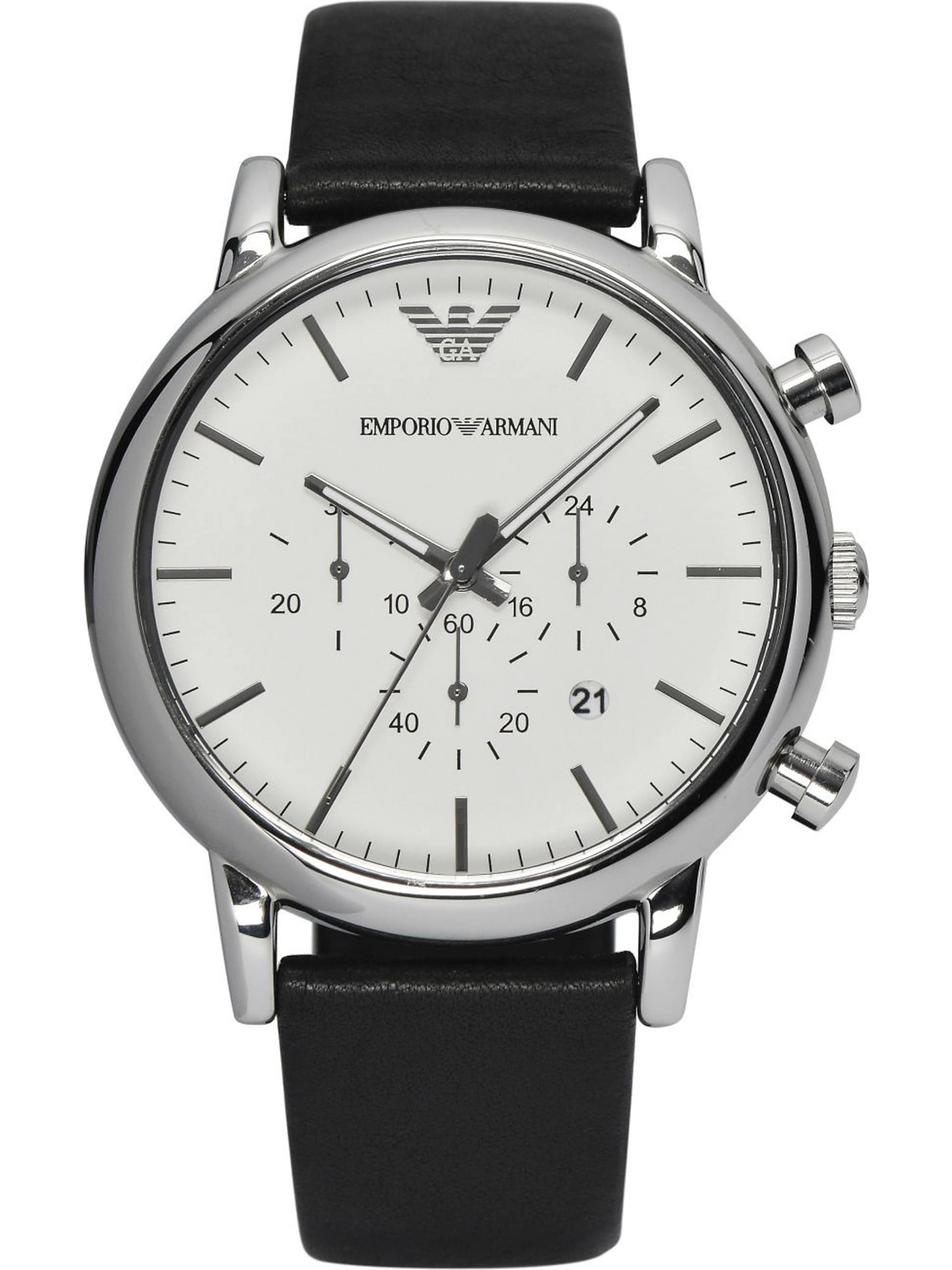 Emporio Armani - Reloj analógico 'AR1807' en negro: frente