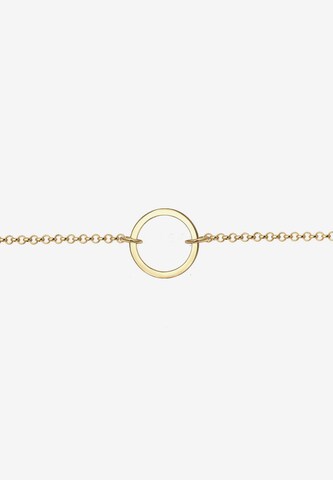 ELLI Choker 'Kreis' in Gold