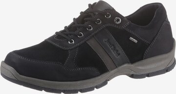 JOSEF SEIBEL Athletic Lace-Up Shoes 'Lenny' in Black: front