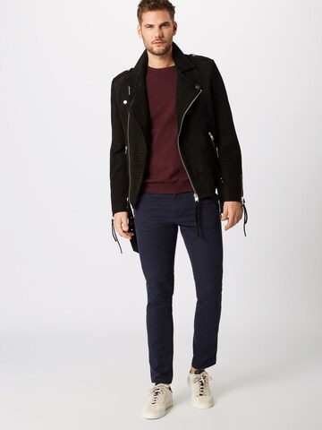 Slimfit Pantaloni chino di TOM TAILOR DENIM in blu