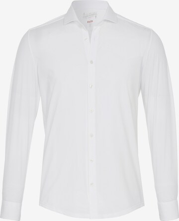 PURE Slim fit Business Shirt in White: front