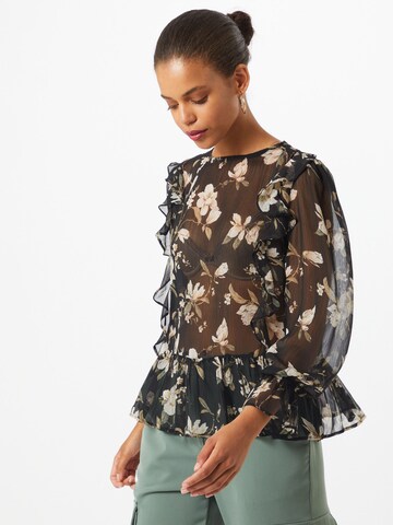 Boohoo Bluse i svart: forside