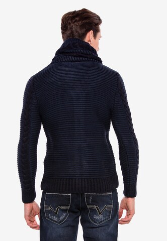 CIPO & BAXX Cardigan in Blau