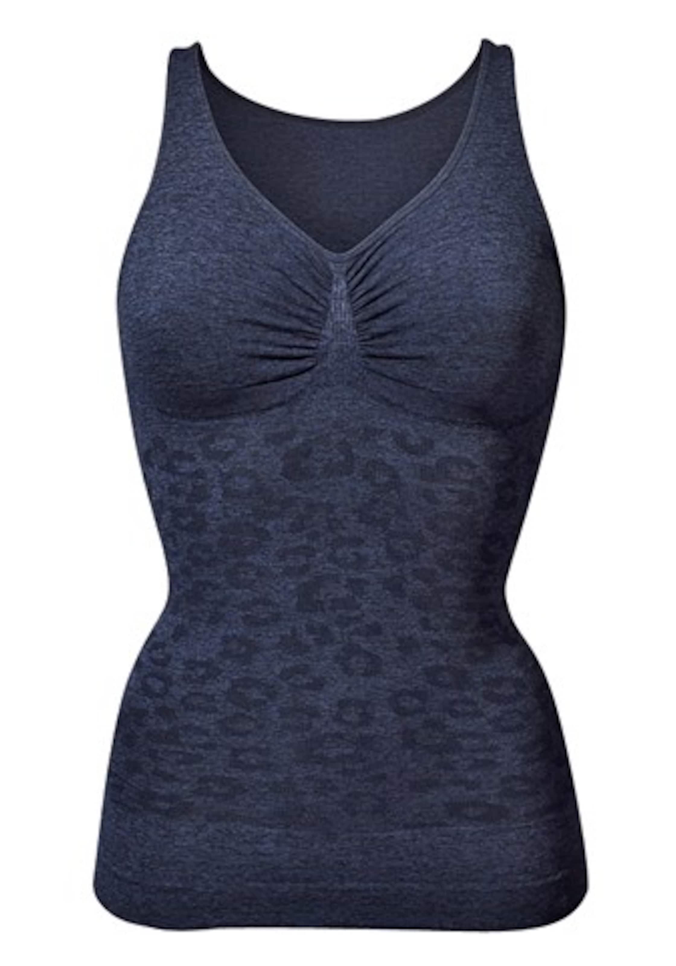 Top modellante di LASCANA in blu: frontale