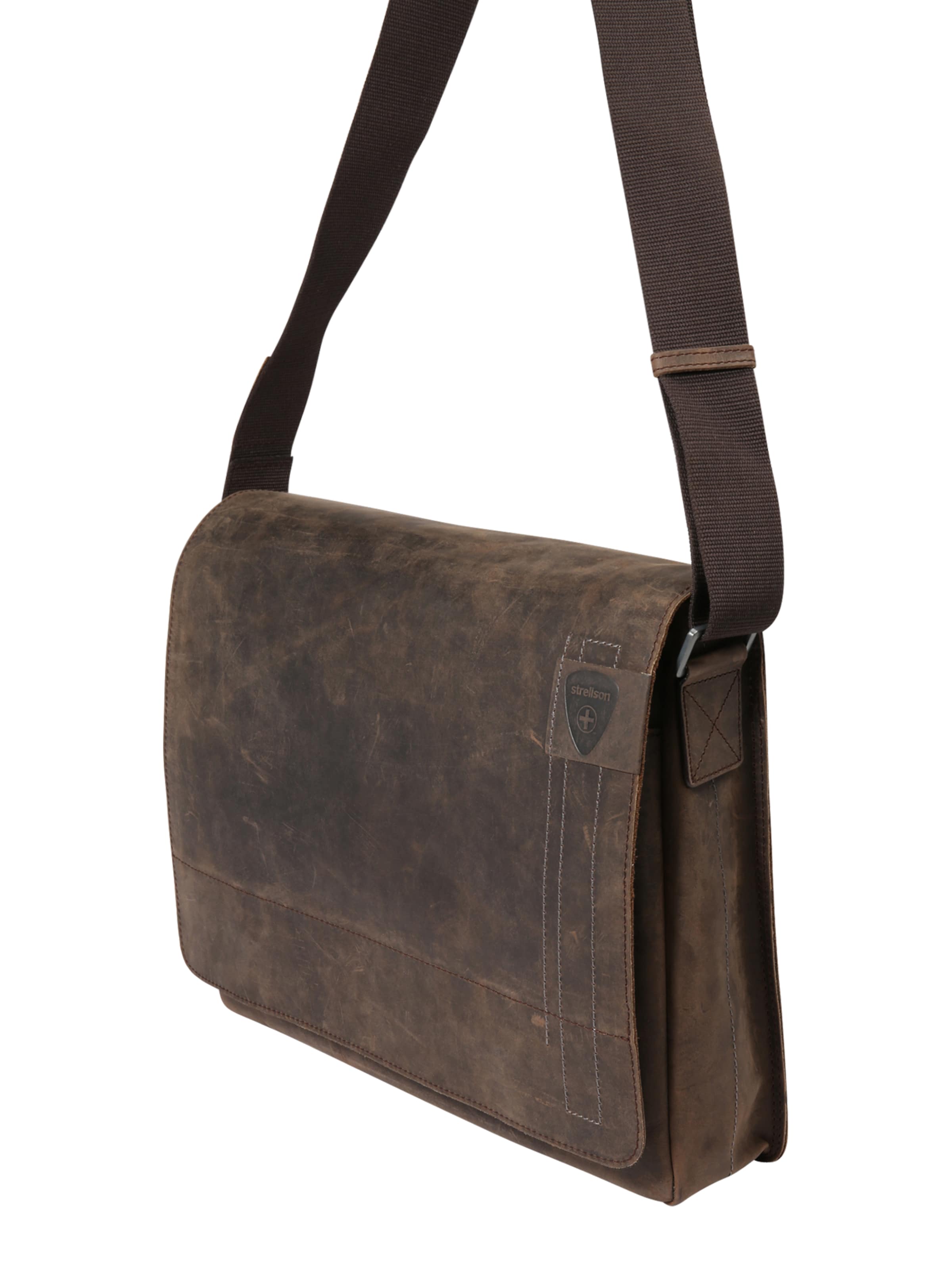 STRELLSON - Messenger 'Richmond' en marrón: lado