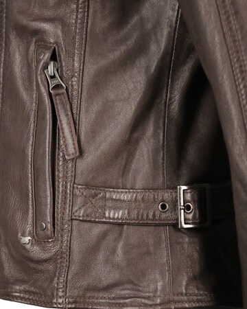 MUSTANG Lederjacke 'Osterley' in Braun