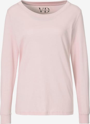 VIVANCE Pajama shirt in Pink: front