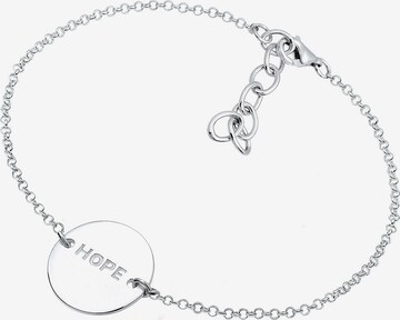 ELLI Armband 'Hope' in Silber