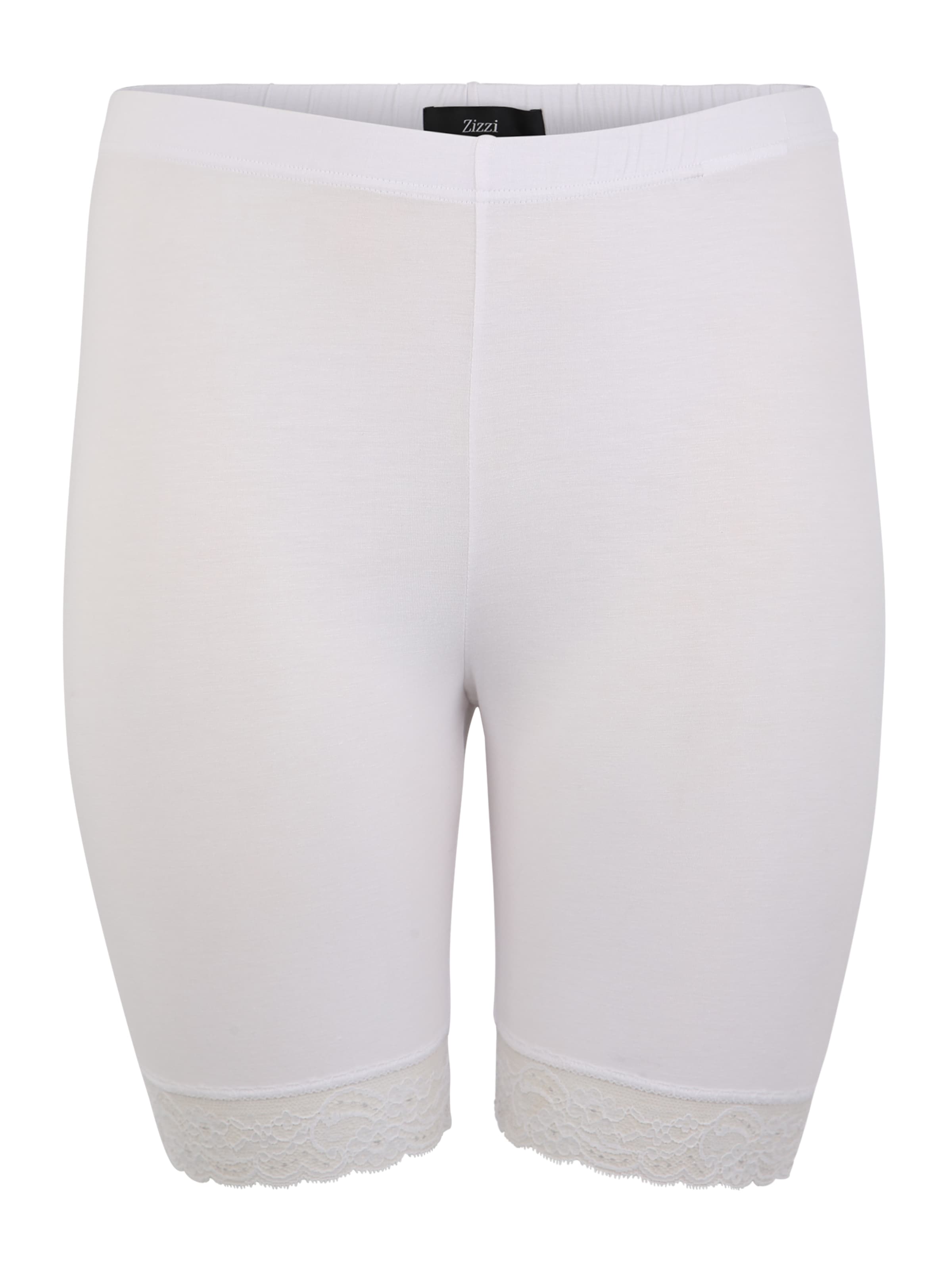 Zizzi - Broek in de kleur Wit