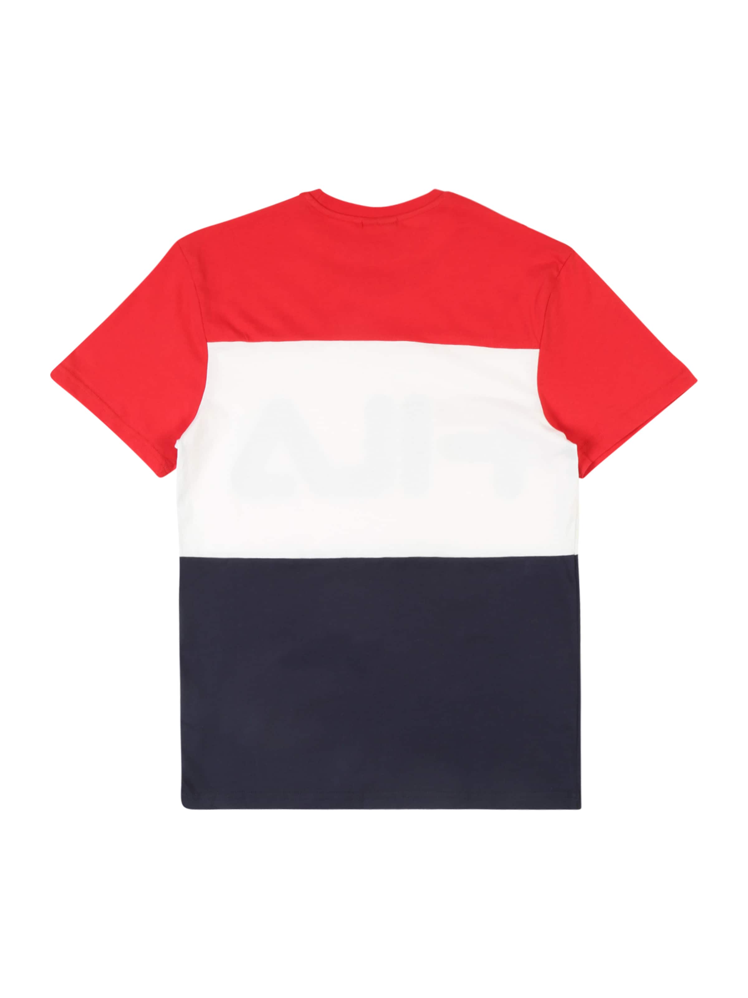 FILA Shirt 'Day' in Red: back