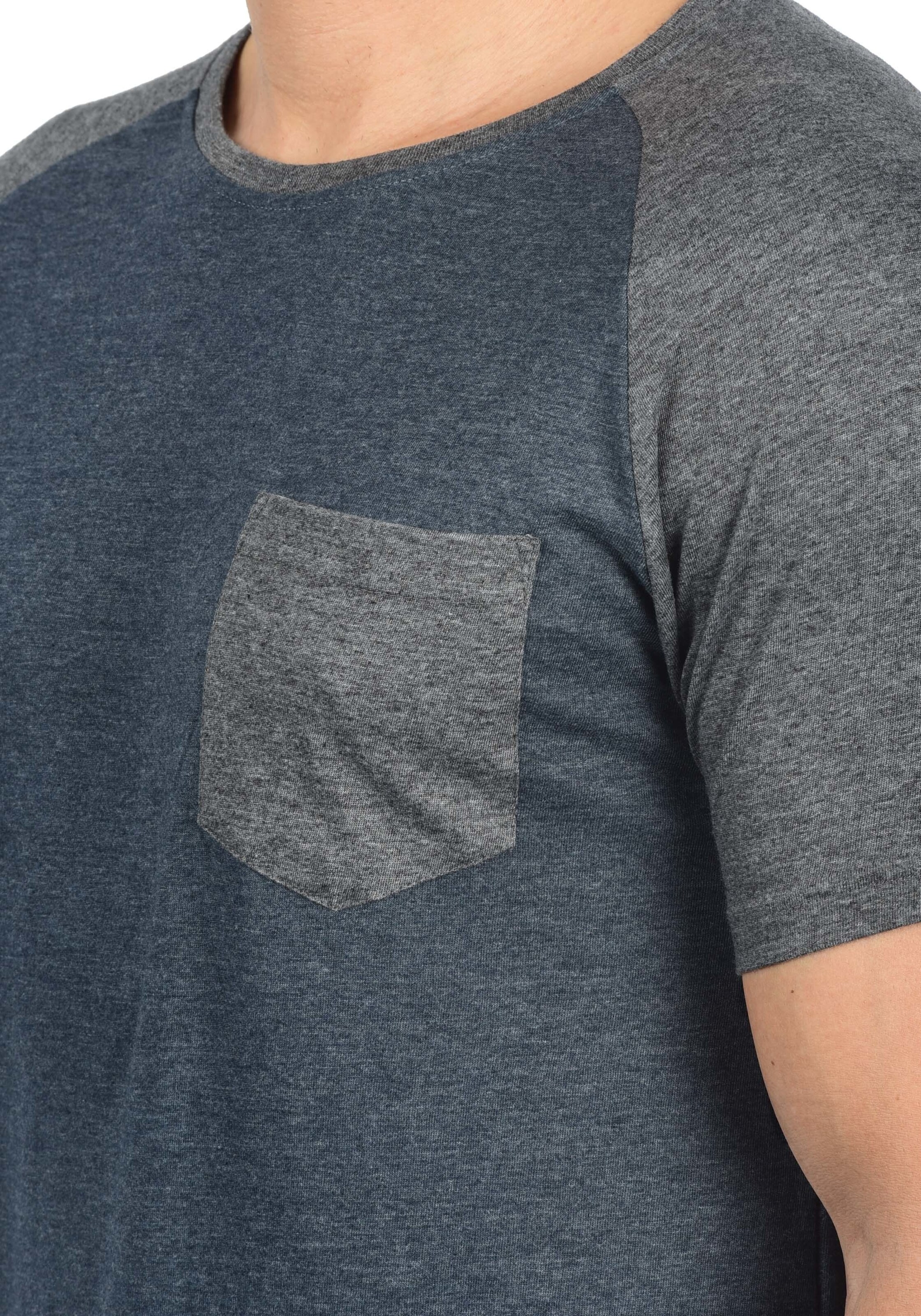 INDICODE JEANS T-Shirt 'Gresham' in Blau