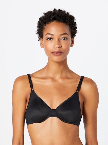 Invisible Soutien-gorge 'MICRO FUN' TRIUMPH en noir : devant