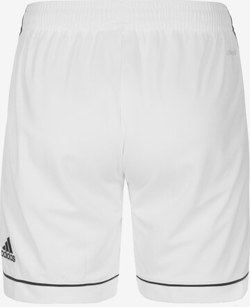 ADIDAS PERFORMANCE Regular Workout Pants 'Squadra 17' in White